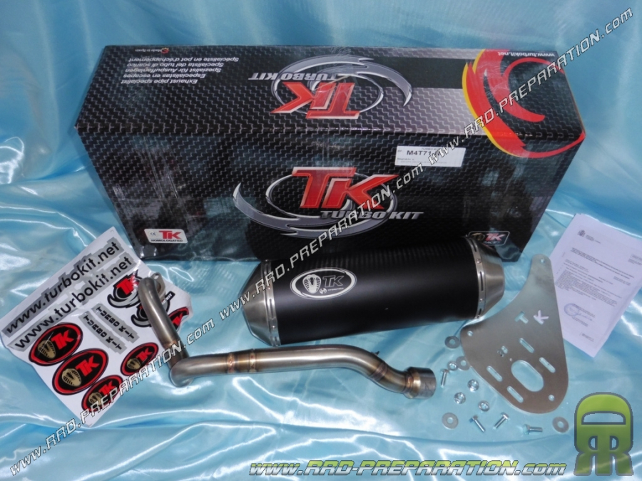 Exhaust TURBO KIT TK MAXI SCOOTER PEUGEOT GEOPOLIS, SATELIS, CITYSTAR, SAT RS ... 125 4T