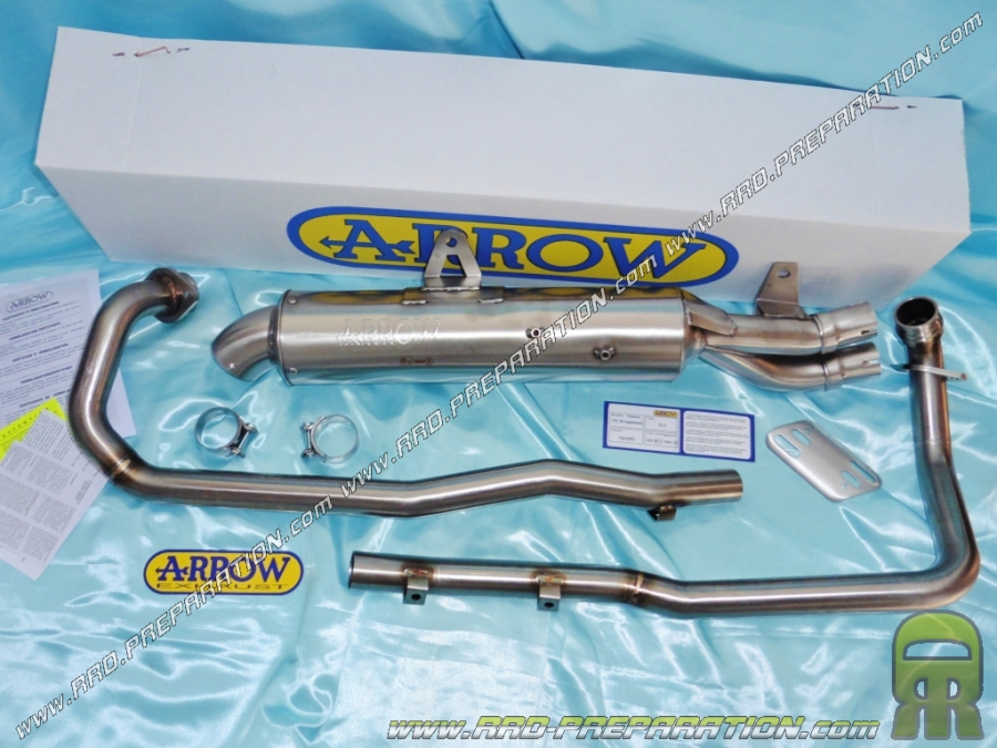 Línea completa ARROW (silenciador + colector) para YAMAHA XTR 750 Super Teneré de 1989 a 1994