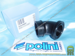 Manchon souple POLINI de liaison pipe / carburateur Ø35mm pour carburateur 26 a 30mm (fixation Ø35 a 39mm)