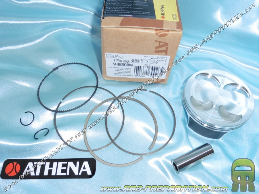 Replacement Ø82mm piston kit 280cc Ø82mm ATHENA racing for HONDA CRF R 250 4T 2010 to 2017