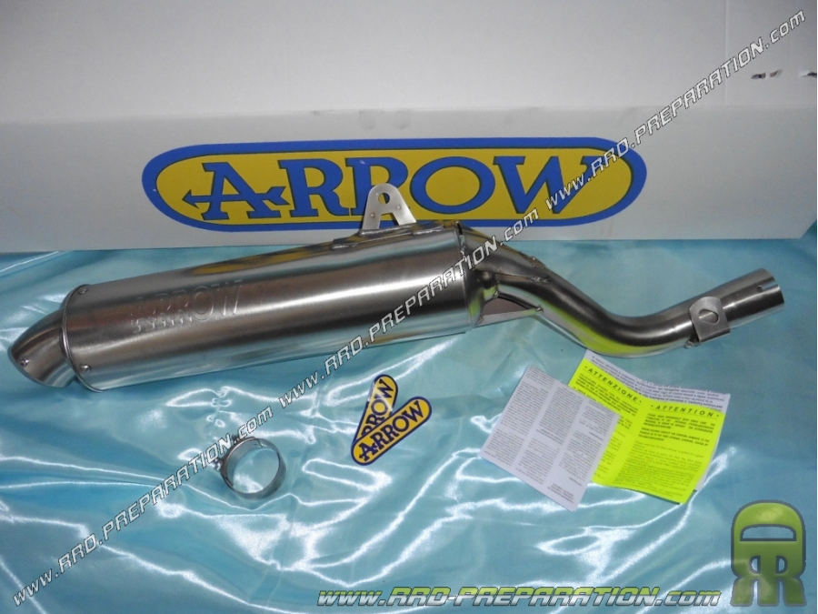 Silencieux d'échappement ARROW PARIS-DAKAR REPLICA homologué pour moto HONDA XR 250, 400, 440 et  600 R