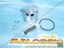 Piston mono segment MALOSSI Ø50mm pour kit 80cc MALOSSI fonte sur SUZUKI 50cc TS ER 21, GT, ZRL, OR, PV, RM, ZR