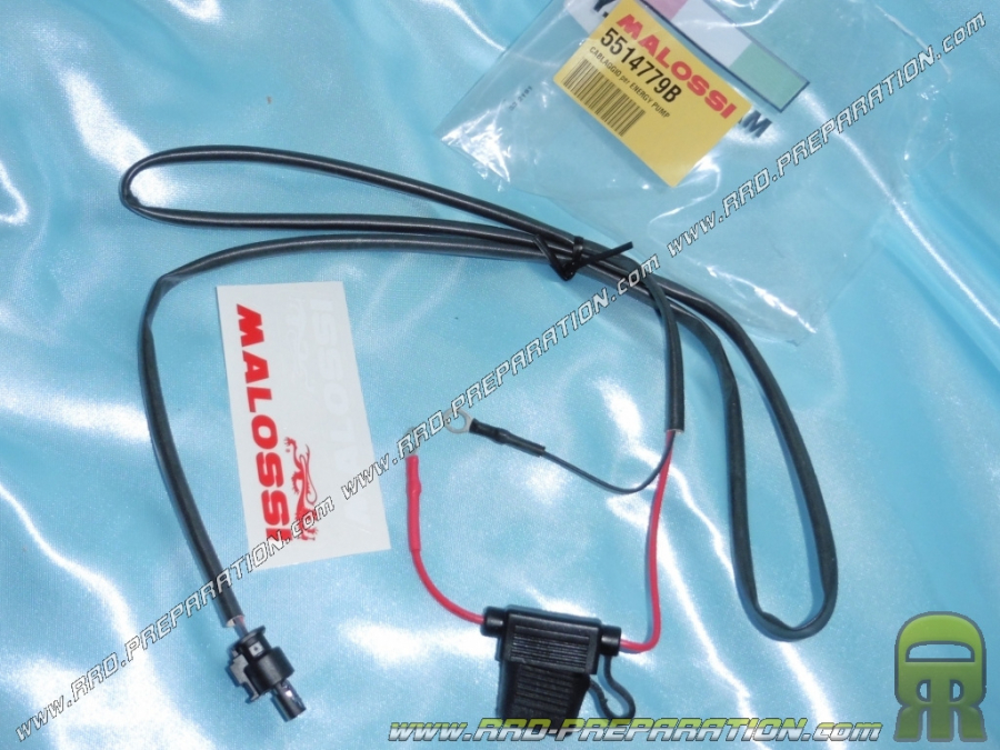 Cable de repuesto para la bomba de agua eléctrica universal MALOSSI MHR ENERGY PUMP 12V (mécaboite, scooter, mob...)