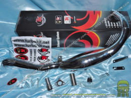 Escape TURBOKIT TK CARRERAS GP 80 CROMO para MBK X-POWER y YAMAHA TZR 50 (todos los años)