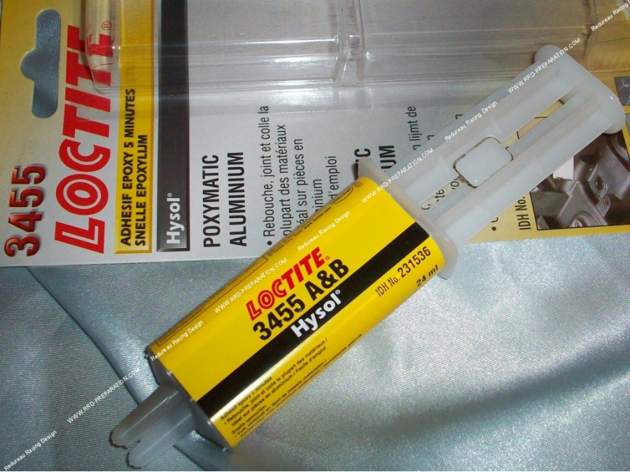 Pad for adding material and aluminum filling (two-component epoxy) LOCTITE POXYMATIC 3455 24ml