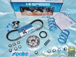 Pack variator POLINI (variator, spring, belt ...) scooter PIAGGIO / GILERA (ZIP, SFERA, DIESIS, EASY MOVING, ...)