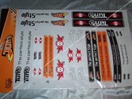 Planche d'autocollants/ stickers Polini Team 30x17cm prix : 4,99 € POLINI  225.020 P.13671 directement disponible chez MOTORKIT