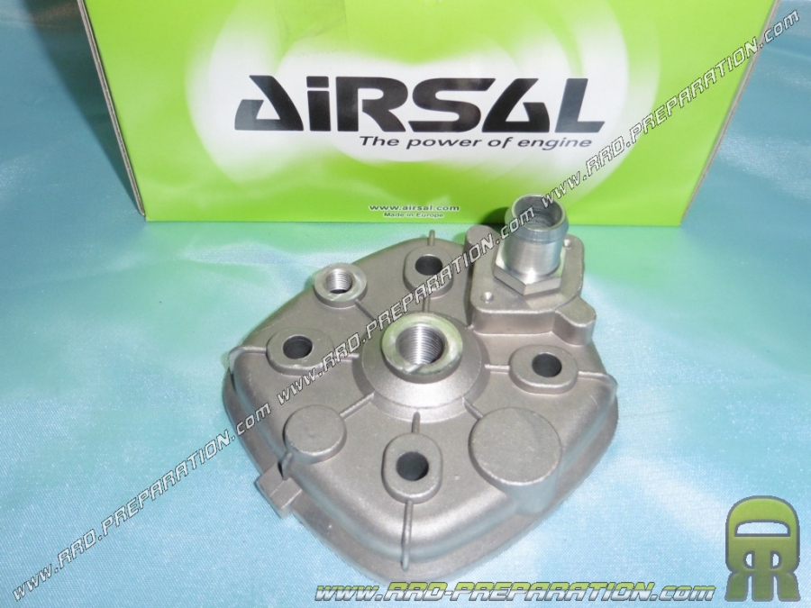 Cylinder head Ø47mm for kit 70cc AIRSAL Luxe cast iron bi-segment on liquid horizontal minarelli