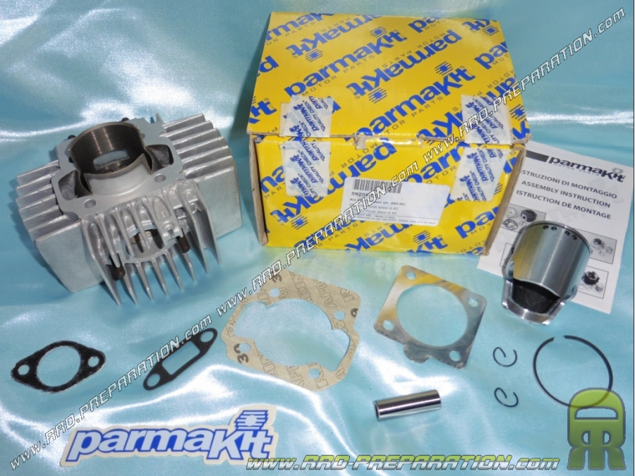 Cylindre / piston 65cc Ø45mm PARMAKIT en aluminium pour PUCH Maxi 50...