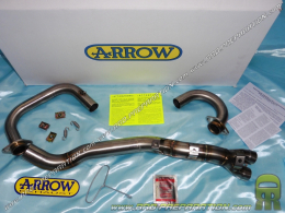 Collecteur d'échappement ARROW Racing non catalysé pour moto SUZUKI DR 600 R/S de 1985 à 1990