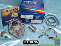 Cilindro - pistón sin culata 50cc Ø39mm ATHENA aluminio eje 12mm para FRANCO MORINI G30, 303, 304, MALAGUTI FIFTY, RST...