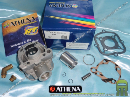 Cylinder - piston without cylinder head 50cc Ø39mm ATHENA aluminum axis of 12mm for FRANCO MORINI G30, 303, 304, MALAGUTI FIFTY