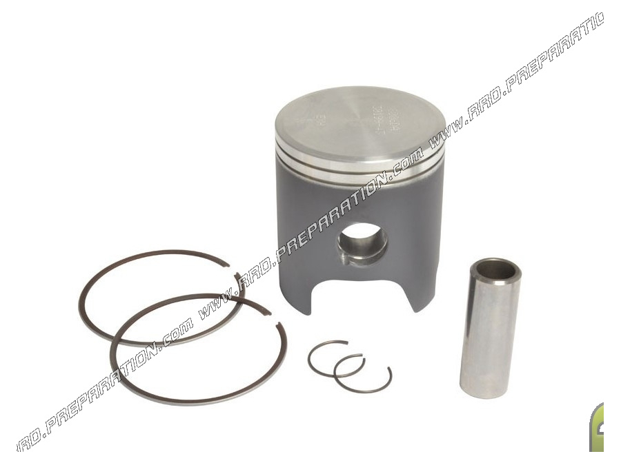 Piston bi-segment Ø38,4mm axis of 12mm for kit 50cc ATHENA aluminum on PIAGGIO CIAO