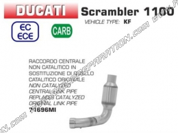 Raccord non catalysé ARROW pour Ducati Scrambler 1100 2018