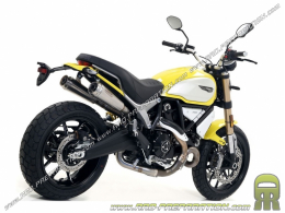 Pair of ARROW PRO RACE exhaust silencers for Ducati Scrambler 1100 2018