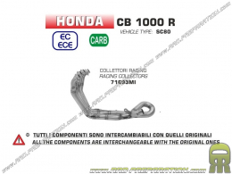 ARROW RACING manifold for ARROW or ORIGIN silencer on Honda CB 1000 R 2018