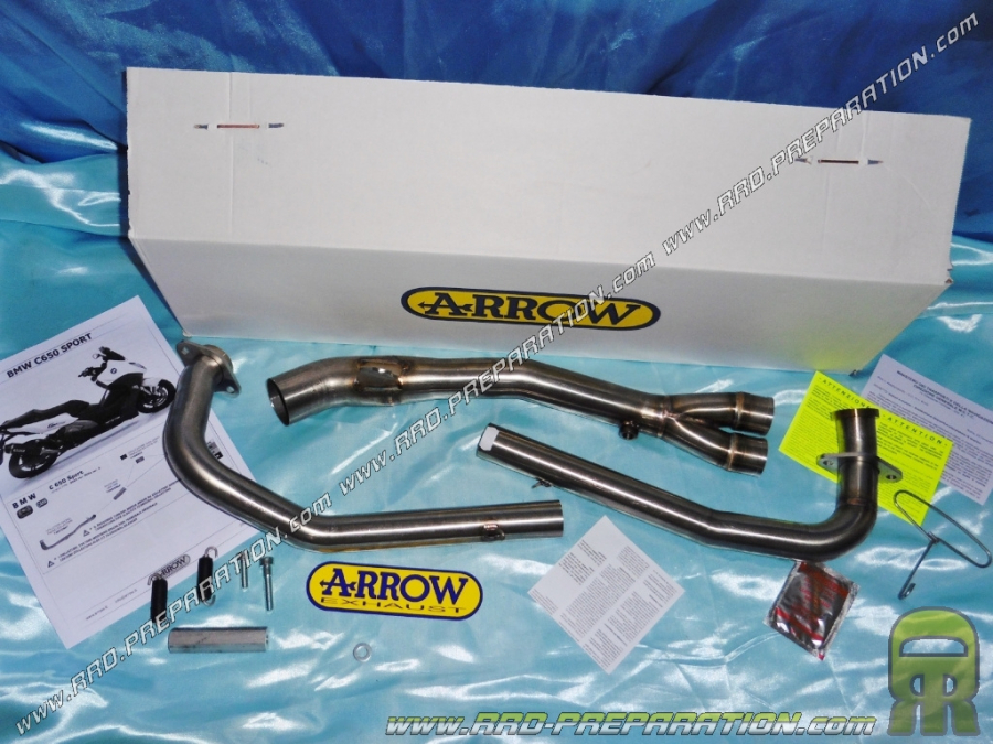 ARROW Racing manifold for Maxi-Scooter BMW C 650 SPORT from 2016