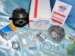 Kit motor alto Ø47mm 75cc DR Racing hierro fundido 6 transfers para scooter VESPA 50cc 2T PK, HP, XL, SPECIAL, PIAGGIO APE...