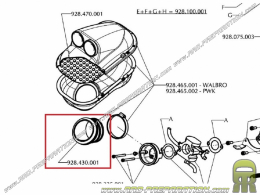 Manguito de caja de aire POLINI para ULM THOR 200cc y 250cc