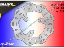 Disco de freno delantero WAVE / VAG FRANCE EQUIPEMENT Ø190mm para MBK OVETTO, PEUGEOT LUDIX, PIAGGIO NTT...