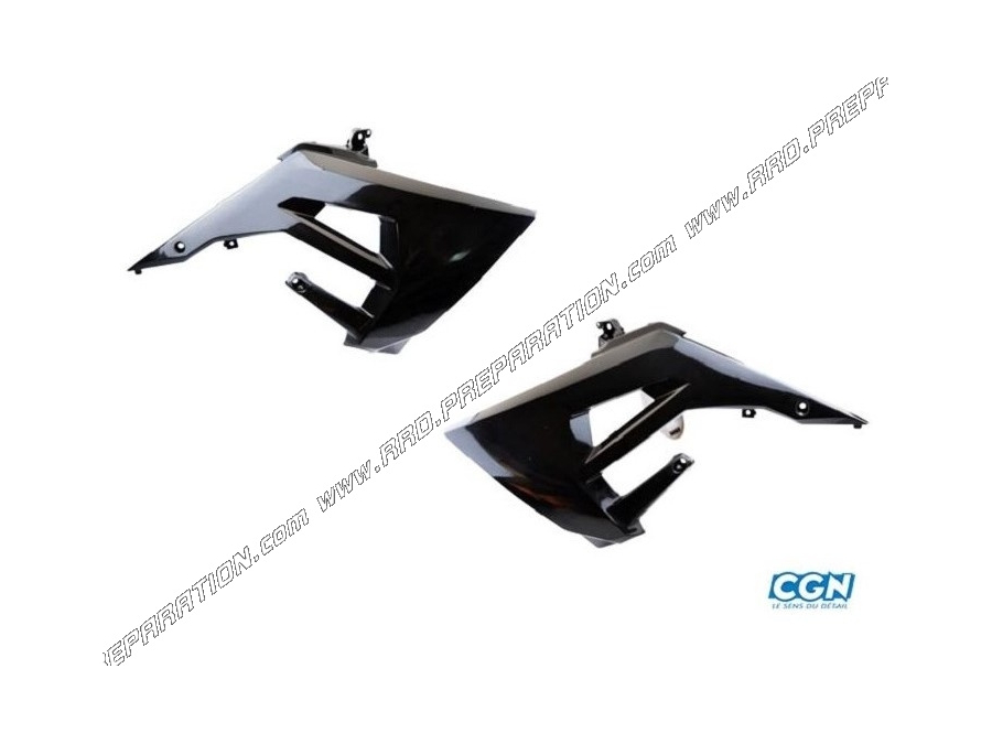 Soporte matricula ajustable CNC BLACKWAY para scooter, moto, mécaboite