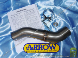 Raccord ARROW pour collecteur ARROW/Origine au silencieux ARROW sur Honda CBR 500 R / F 2016 et 2017