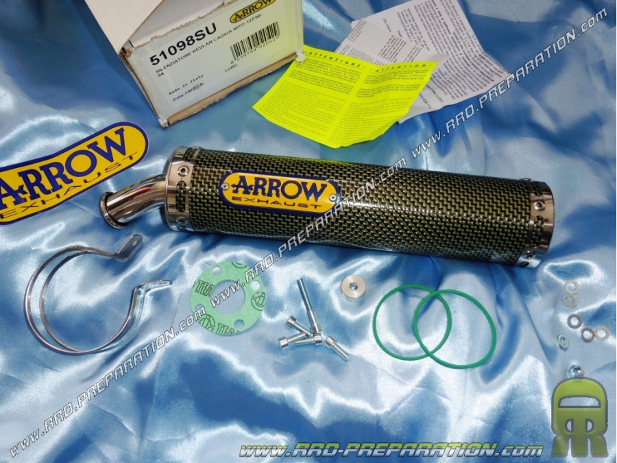 ARROW KEVLAR exhaust silencer only for CAGIVA MITO 125cc 2-stroke 1994 to 2006 racing version