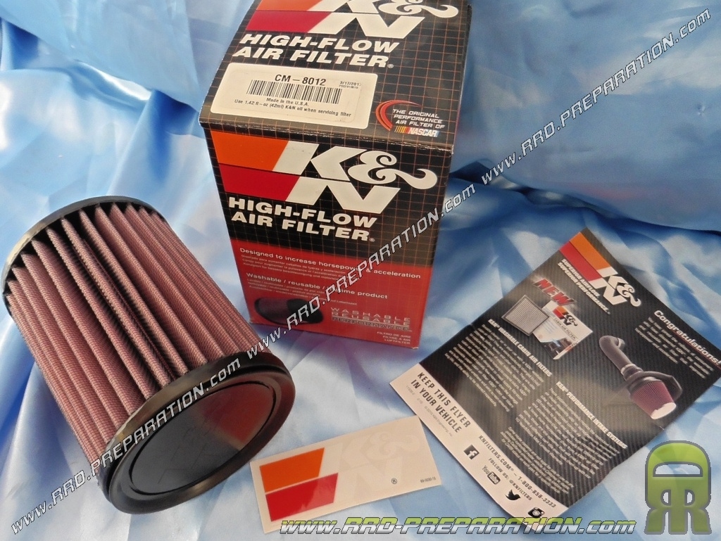 Premium CM-4508 Powersport Air Filter: 2008-2015 CAN-AM DS450 X mx, DS450 X xc, DS450, DS450 EFI, DS450 EFI X mx, DS450 EFI X xc, DS450X K&N Engine Air Filter: High Performance 