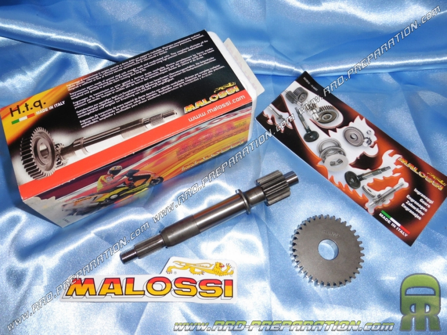 MALOSSI extended 13/35 primary transmission with PEUGEOT BUXY scooter gear, JET FORCE, LUDIX, SPEEDFIGHT, TREKKER ...