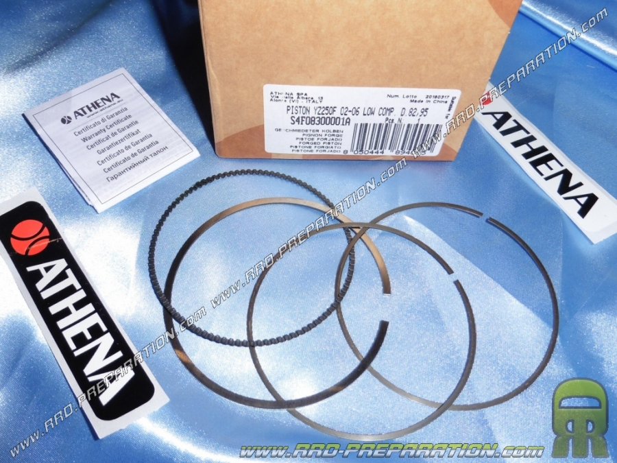 Segmento de recambio Ø83mm del kit racing 290 ATHENA para YAMAHA YZ 250 F - 2001/2007 y WR 250 F - 2001/2012