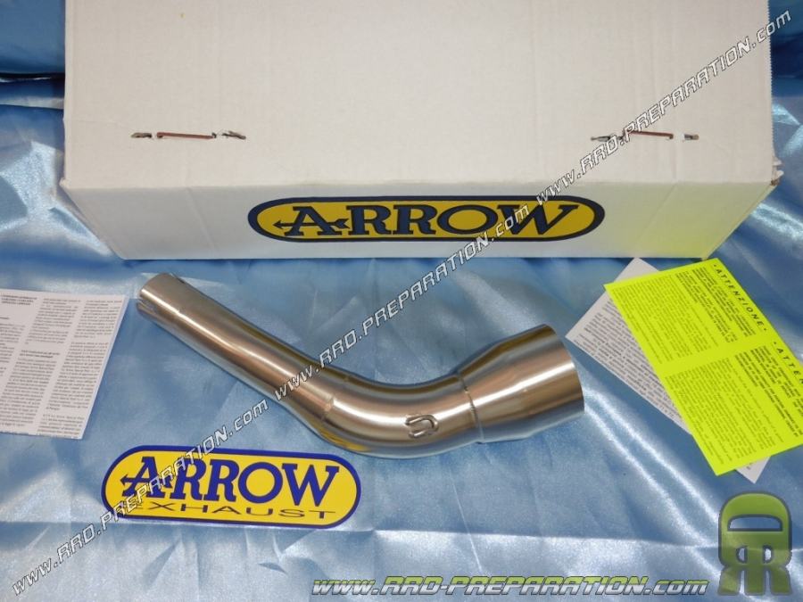 Collecteur racing ARROW de rechange pour pot ARROW sur maxi scooter Piaggio VESPA GTS 300i.e. 2017