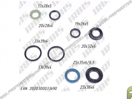 Pack joint spy ATHENA pour scooter YAMAHA AEROX, BWS, MBK OVETTO, NITRO, BOOSTER... 100 2T