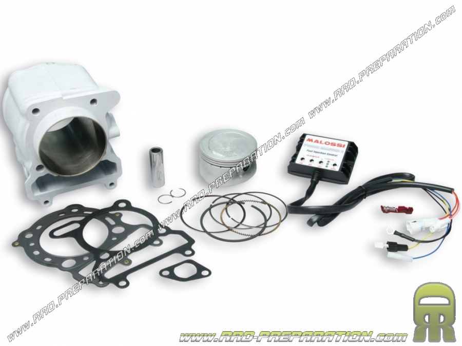 Kit 289cc MALOSSI Ø74mm, cilindro/pistón + caja ordenador electrónico para YAMAHA X-CITY, X-MAX, MBK CITYLINER