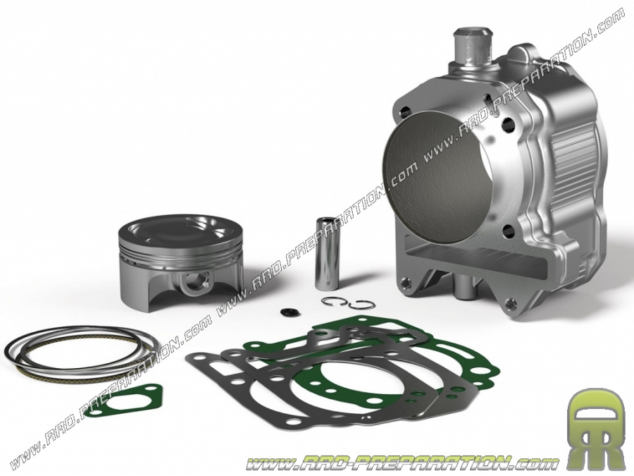 Kit 282cc MALOSSI Ø75,5mm, cylindre / piston pour APRILIA ATLANC 250, GILERA NEXUS, PEUGEOT SATELIS, PIAGGIO BEVERLY... 4T