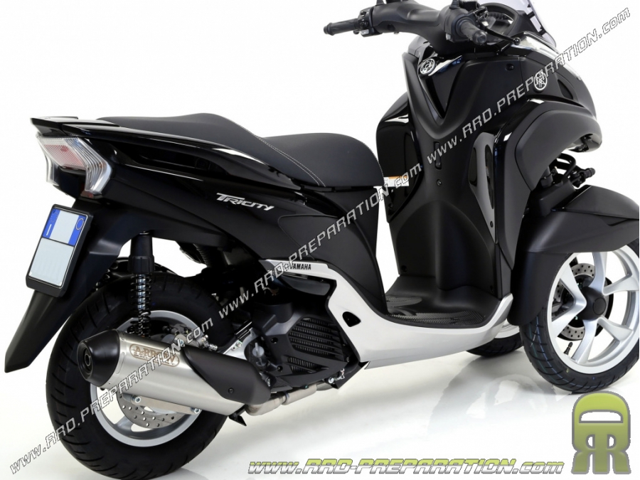 Pot d'échappement ARROW Reflex 2.0 pour maxi-scooter YAMAHA TRICITY 125 de 2014 à 2016