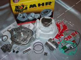 Kit 70cc Ø47mm MALOSSI MHR Replica aluminium (axe de 10mm) minarelli horizontal liquide (nitro, aerox, ...)