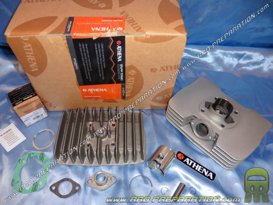 Kit 80cc Ø48mm ATHENA RACING aluminium pour Sachs CORSA LUNGA 50 axe de 14mm