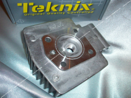 Culasse air TEKNIX haute compression avec décompresseur pour haut moteur 50cc Ø39mm sur MBK 51 / motobecane av10
