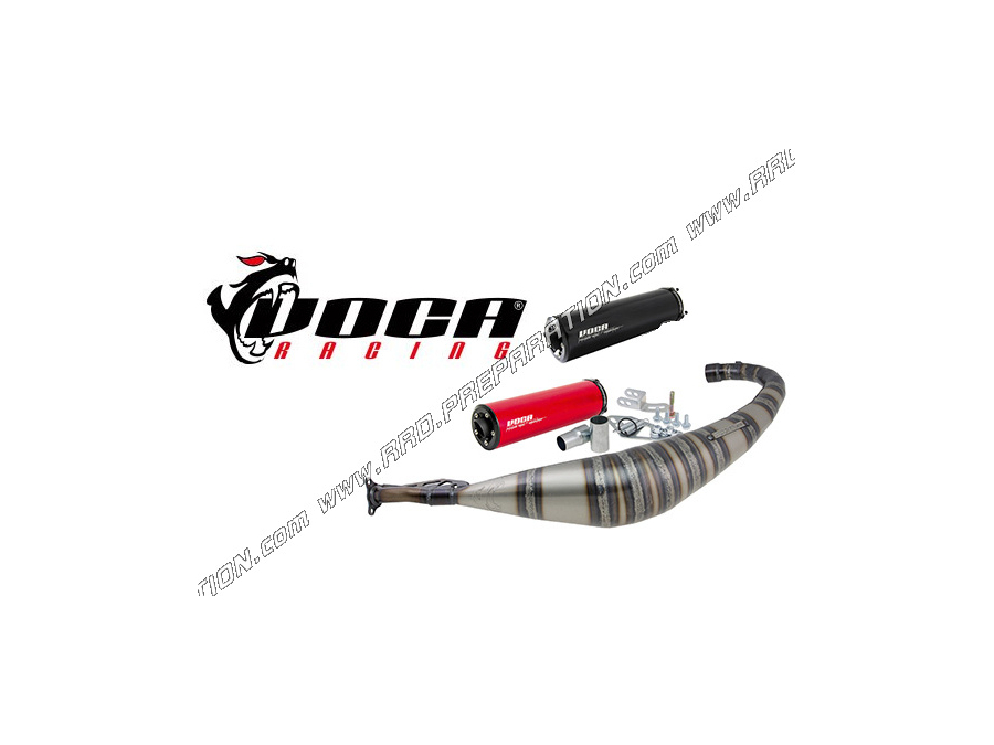 Exhaust VOCA ROOKIE low passage for SUPERMOTARD & EN DURO RIEJU, BETA, YAMAHA , MBK, PEUGEOT ... silencer choices