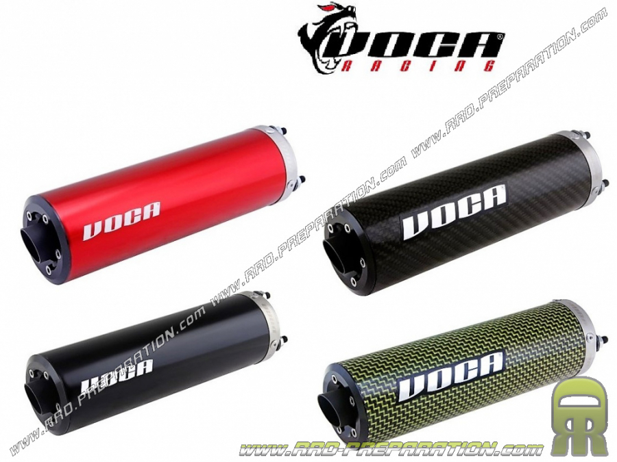 Silencer, exhaust cartridge YASUNI SPR3, HMR 3, R3, R2, CROSS and HM CROSS color choices