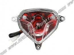 Piloto trasero para scooter MBK NITRO, YAMAHA AEROX 2013 REPLAY transparente con intermitentes