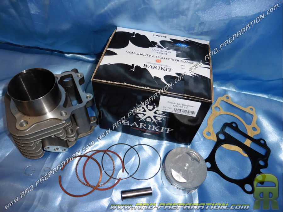 Kit 150cc Ø61mm BARIKIT pour maxi scooter SUZUKI AN BURGMAN 125 et 150cc