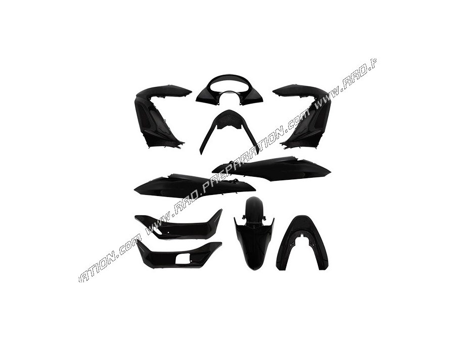 Kit of 11 P2R fairing parts for HONDA PCX 125cc maxi-scooter from 2009... choice of color
