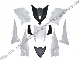 Kit 11 pièces de carénage / protection P2R pour maxi-scooter YAMAHA T-MAX 530cc de 2012 à 2014