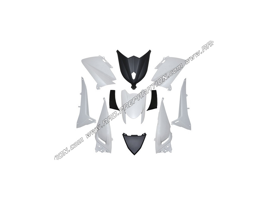 11-piece fairing / P2R protection kit for YAMAHA T-MAX 530cc maxi-scooter from 2012 to 2014