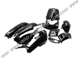 Kit 12 pièces de carénage P2R pour GILERA RUNNER 50cc de 1997 à 2005 blanc ou noir peint aux choix