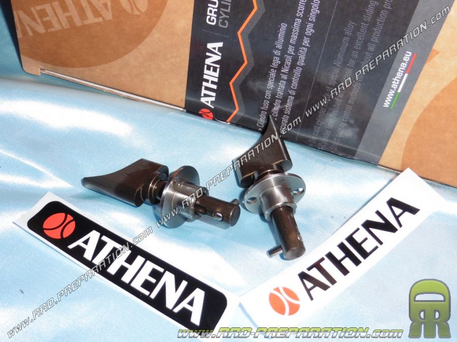 Valvula de escape mecanica ATHENA para kit ATHENA 125cc Ø54mm en moto KAWASAKI KX 125 2T del 2003 al 2007