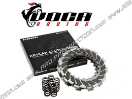 Embrague completo VOCA Kevlar 5 discos forrados para motor mécaboite DERBI euro 1, 2 & 3