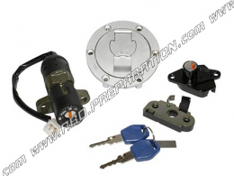 Switch / trunk lock / tank cap with 2 P2R keys for motorcycle APRILIA 125 RS from 1999 to 2010