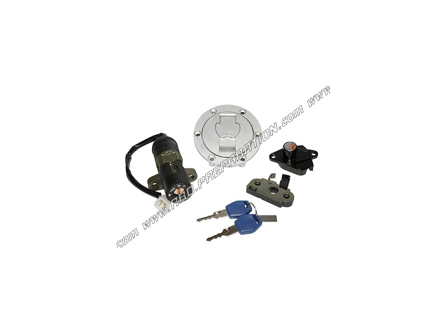 Interruptor / cerradura de maletero / tapa de deposito con 2 llaves P2R para moto APRILIA 125 RS de 1999 a 2010